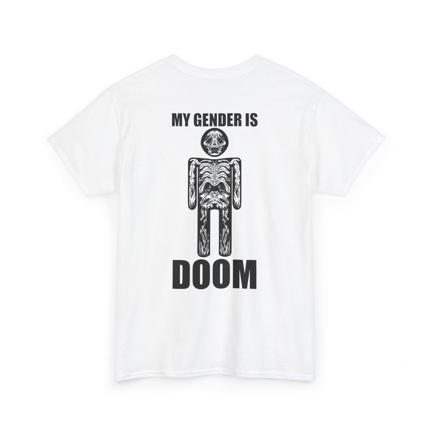 My Gender is Doom (back+logo)