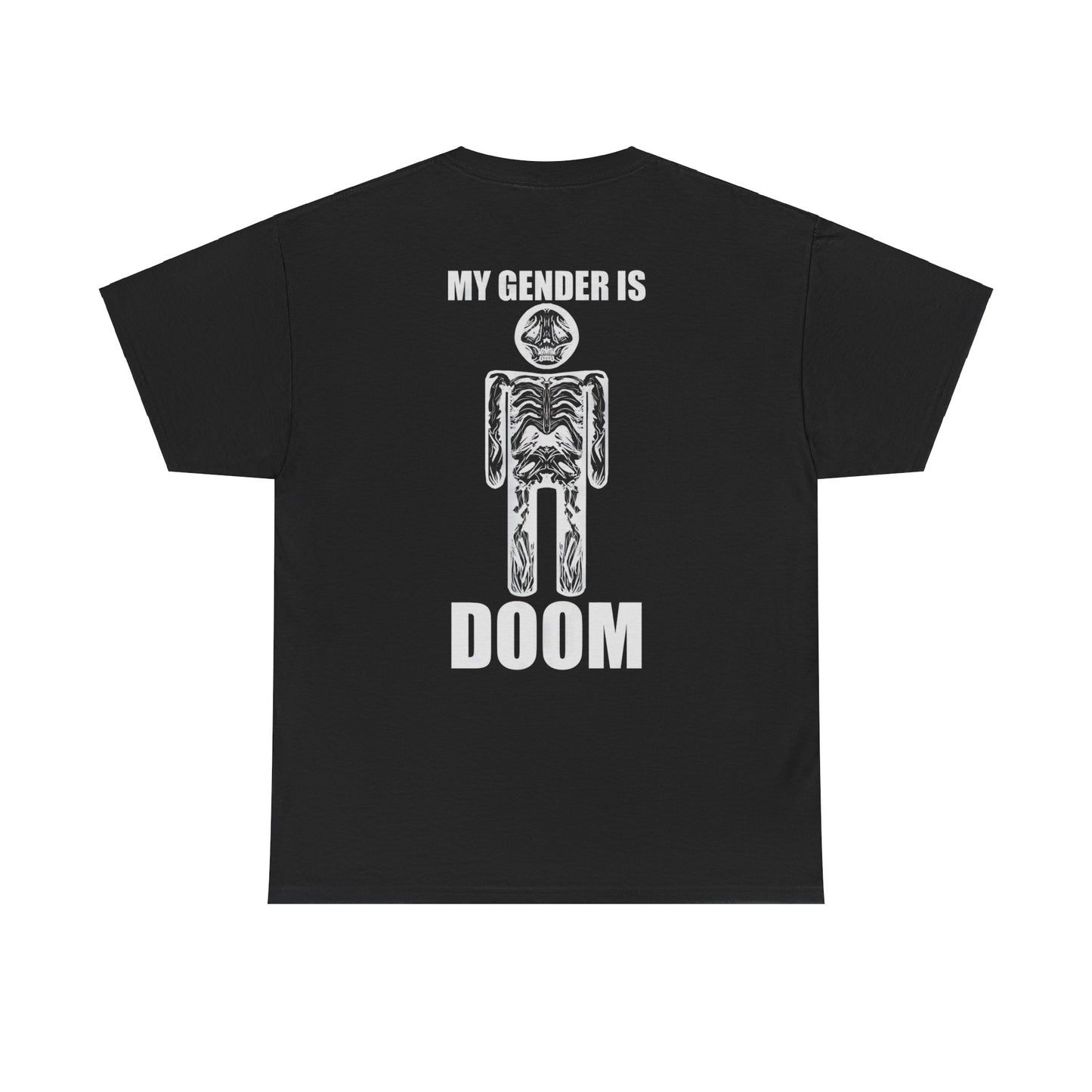 My Gender is Doom (back+logo)