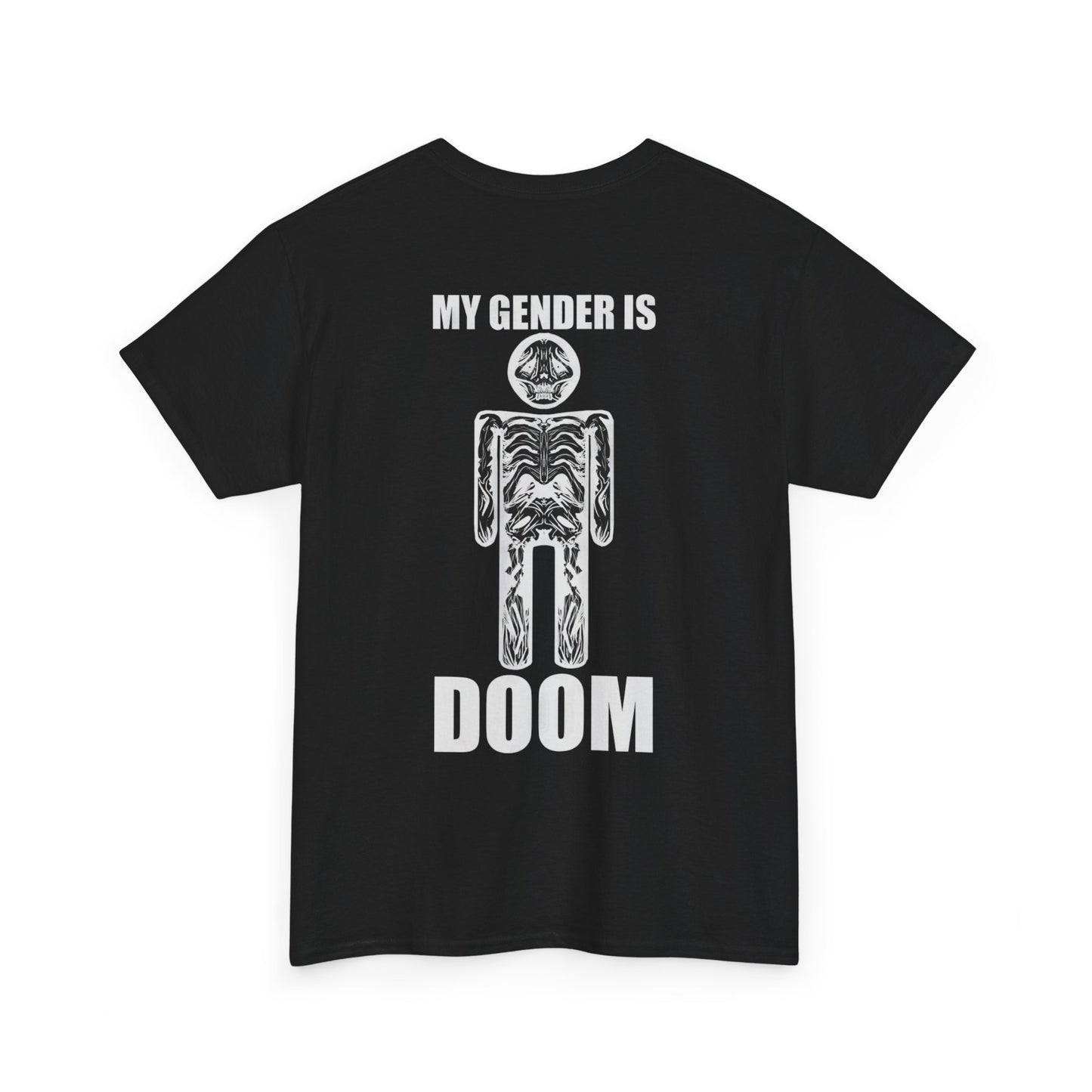 My Gender is Doom (back+logo)